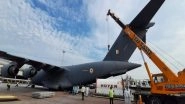 India News | COVID-19: IAF Airlifts Oxygen Containers from Singapore, Bangkok to Panagarh in Bengal