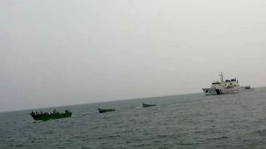 India News | ICG Rescues Missing TN Fishing Boat 'Mercedes', 11 Fishermen