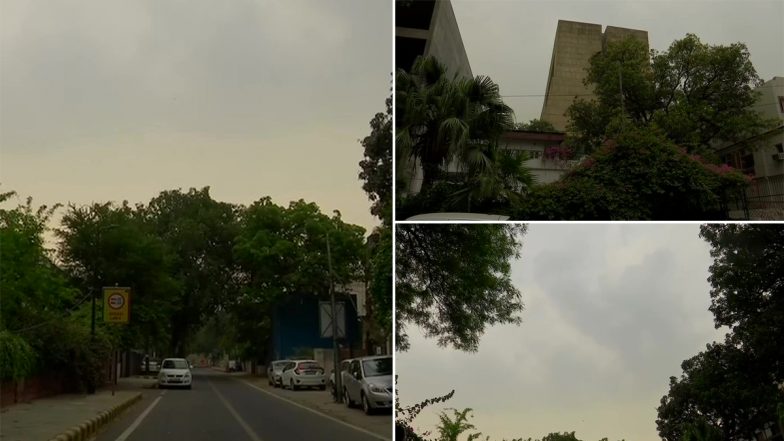 Delhi Weather Forecast: Rainfall Along With Thunderstorm Expected to Hit National Capital During Next 2 Hours, Says IMD