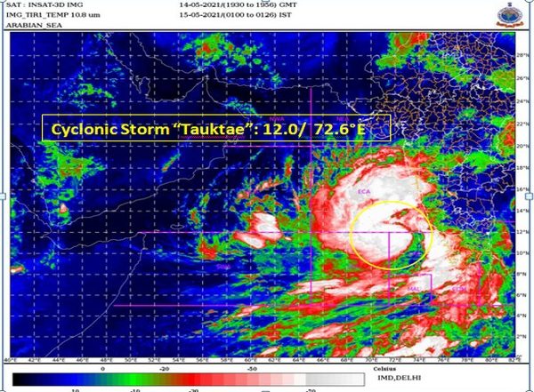 India News | Cyclone Tauktae: Deep Depression to Intensify into Cyclonic Storm in 12 Hours: IMD