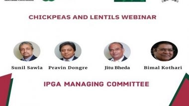 Business News | IPGA, Pulse Australia and Austrade Co-host Chickpeas and Lentils Webinar - an IPGA Knowledge Series Initiative