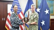 World News | Rear Admiral Kochhar Calls on US Navy Commander at Bahrain