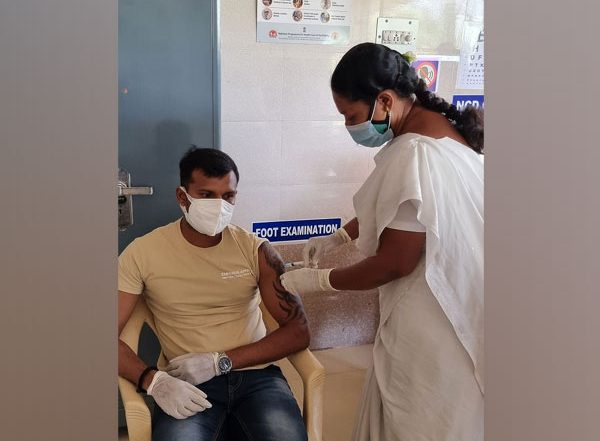 India Pacer T Natarajan Receives First Dose of COVID-19 Vaccine
