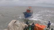 India News | Indian Coast Guard Rescues 15 Fishermen off Goa Coast