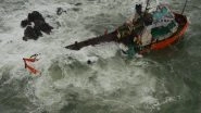 India News | Cyclone Tauktae: Barge P-305 Located on Seabed, Tugboat Untraceable