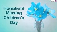 International Missing Children's Day 2021 Date and Significance: Know History of The Day Dedicated to Children Who Go Missing
