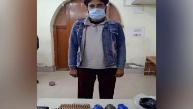 India News | Terrorist Associate Arrested in Jammu and Kashmir's Kupwara, 3 Grenades, 58 Rounds of AK-47 Seized