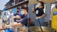 Jacqueline Fernandez Distributes Meals in Mumbai Amid COVID-19 Crisis
