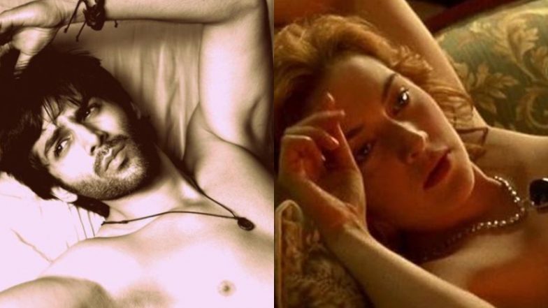 Kartik Aaryan Recreates Kate Winslet’s Iconic Titanic ‘Painting’ Moment, Thinks He Did It Better