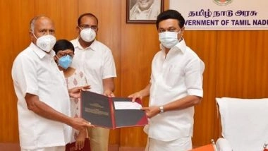 Business News | Saveetha Institute of Medical and Technical Sciences Contributes Rs 1 Crore to CM Public Relief Fund