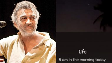 Lucky Ali Posts Video of Mysterious White Light in the Sky, Calls it a 'UFO'