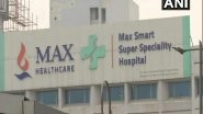 India News | Delhi's Saket's Max Hospital Doctor Dies by Suicide