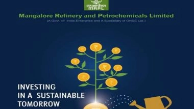 Business News | MRPL Clocks Rs 328 Crore Profit in Q4 FY21