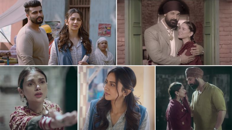 Sardar Ka Grandson Song Main Teri Ho Gayi: John Abraham, Aditi Rao Hydari’s Graceful Chemistry and Arjun, Rakul Preet’s Spunky Romance Will Melt Your Heart