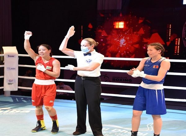 Asian Boxing Championships 2021: Mary Kom Marches into Final After Defeating Lutsaikhan Altantsetseg