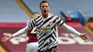 Aston Villa 1&ndash;3 Manchester United, Premier League 2020&ndash;21 Result: Bruno Fernandes, Mason Greenwood and Edinson Cavani Score As United Comeback From Behind To Win