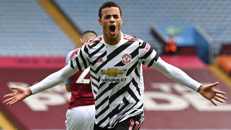 Aston Villa 1–3 Manchester United, Premier League 2020–21 Result: Bruno Fernandes, Mason Greenwood and Edinson Cavani Score As United Comeback From Behind To Win