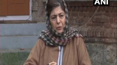 India News | Mehbooba Mufti Writes to PM, Seeks Release of Detainees, Political Prisoners Due to COVID-19 Situation