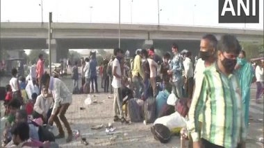 India News | Migrant Labourers, Who Left Delhi After Lockdown, Trickle Back; Most Cite Money Crunch Back Home