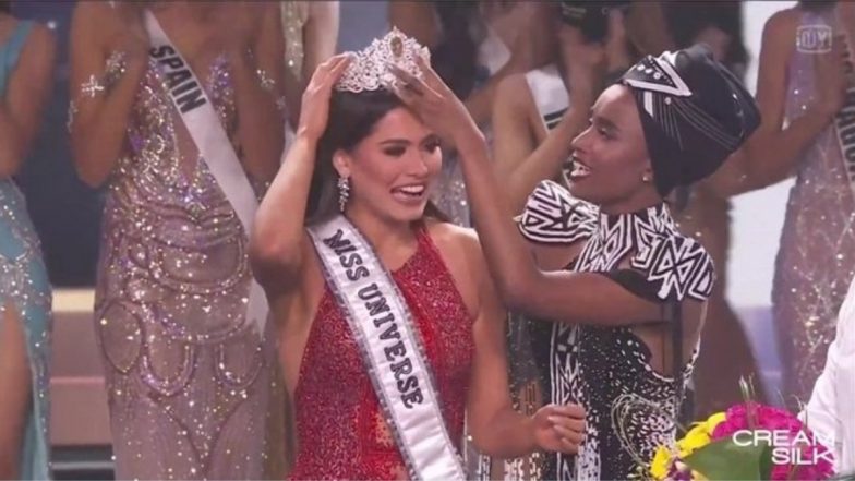 Miss Universe 2020 Andrea Meza Winning Moment Video: Zozibini Tunzi Crowns Miss Mexico as Her Successor (See Pics)