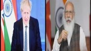 World News | India-UK Virtual Summit Strengthens Cooperation, Provides Roadmap for Next 10 Years
