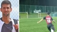 Novak Djokovic Has a Hilarious Reaction to Virat Kohli&rsquo;s Accidental Crossbar Challenge Video