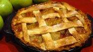 National Apple Pie Day 2021 in United States: Here’s Apple Pie Recipe With Best Filling & Flaky Crust (Watch Video)