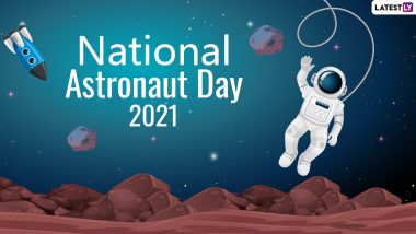 National Astronaut Day 2021 Images on Twitter: Astronomy Enthusiasts Share Inspiring Quotes and Cute GIFs to Celebrate the Day