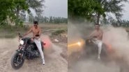 Navdeep Saini Flaunts His New Harley Davidson & Well Chiseled Abs in New Video