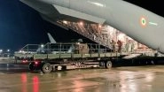 World News | COVID-19: IAF Airlifts 900 Oxygen Cylinders from Britain