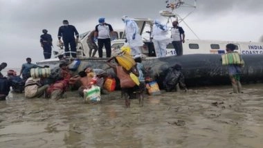 India News | Indian Coast Guard's Preventive Measures Save Lives as Cyclonic Storm 'Yaas' Makes Landfall on Odisha Coast