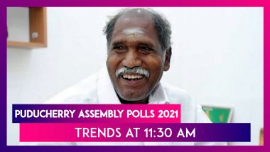 Puducherry Assembly Polls 2021: N Rangaswamy's AINRC-Led Alliance Takes Early Leads