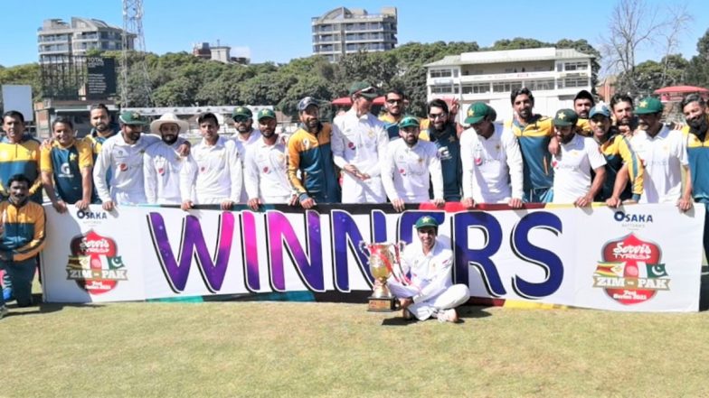 Pakistan Beat Zimbabwe by an Innings and 147 Runs To Win Second Test, Clean Sweep Test Series 2–0