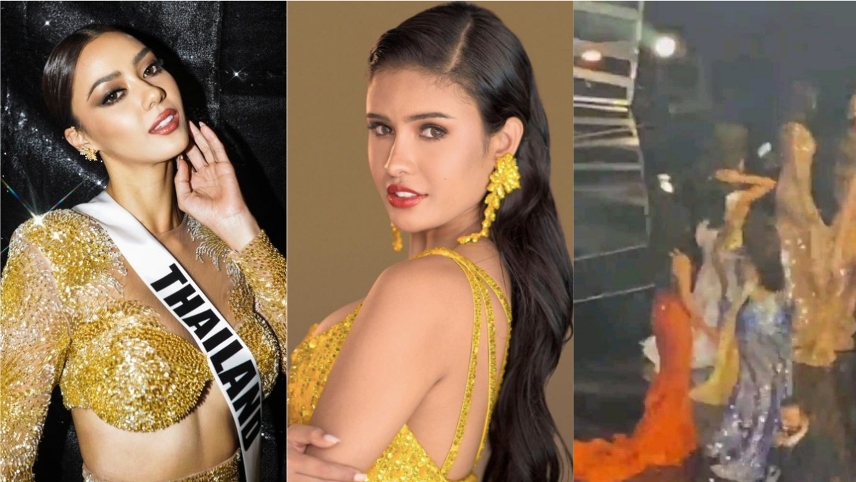 Miss Universe 2020 Pics of Miss Philippines Rabiya Mateo and Miss Thailand Amanda Obdam Holding Hands Backstage Go Viral, Netizens Hail Sisterhood 👍 LatestLY image pic pic