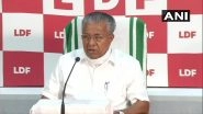 K-Rail SilverLine Project: Kerala CM Pinarayi Vijayan To Meet PM Narendra Modi in Delhi Tomorrow to Get Preliminary Approval