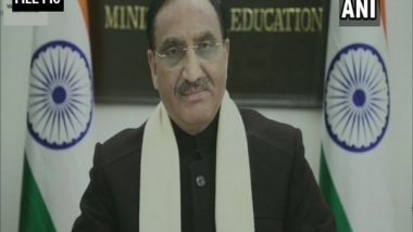 Dr Ramesh Pokhriyal Nishank, Union Education Minister, Receives ‘International Invincible Gold Medal’