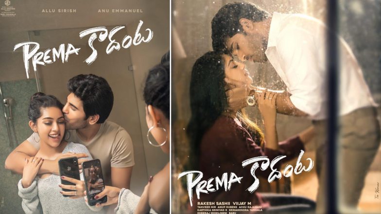 Prema Kadanta First Look Poster: Allu Sirish's Upcoming Film, Also Starring Anu Emmanuel, Reveals Its Title on His Birthday