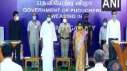 India News | AINRC Chief N Rangasamy Takes Oath as Chief Minister of Puducherry
