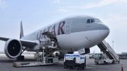 World News | India Thanks Qatar Airways for Facilitating Shipment of 1,350 Oxygen Cylinders