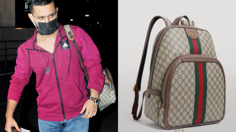 Rahul Vaidya Leaves for Khatron Ke Khiladi 11 in Style, Flaunts a Gucci Backpack Worth Rs 1.31 Lakh at the Airport!
