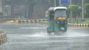India News | Delhi, Parts of North India Witness Light to Moderate Intensity Rain