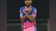 Sports News | IPL 2021: Sangakkara Impressed by Sakariya's Attitude, Ability to Deal with Pressure and Skill