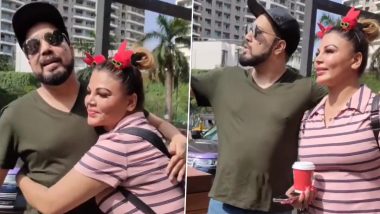 Rakhi Sawant and Mika Singh Meet on a Friendly Note Years After Their Infamous ‘Kiss-Gate’ Controversy (Watch Video)