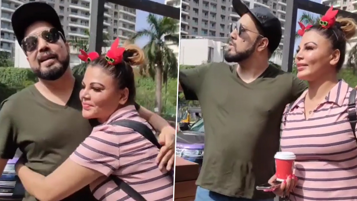 Rakhi Sawant and Mika Singh Meet on a Friendly Note Years After Their