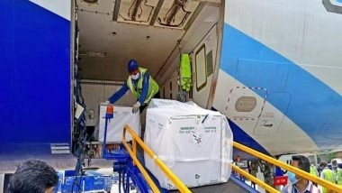 India News | COVID-19 Crisis: AAI Airports Facilitate Rapid, Safe Delivery of Vaccines, Oxygen, Essentials Across Country