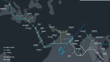 Business News | Jio Building Largest International Submarine Cable System Centred on India