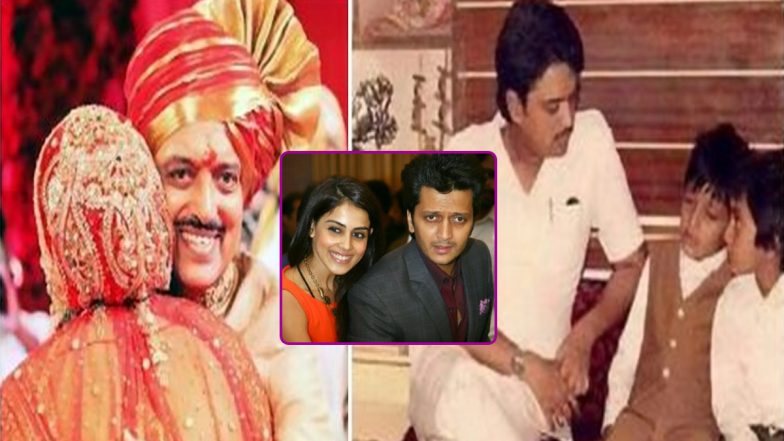 Riteish Deshmukh and Wife Genelia Remember Late Father Vilasrao Deshmukh on His 76th Birth Anniversary With Heartfelt Notes (View Post)