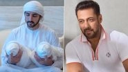 Salman Khan Congratulates Dubai&rsquo;s Crown Prince Sheikh Hamdan on Becoming a Proud Father of Twins