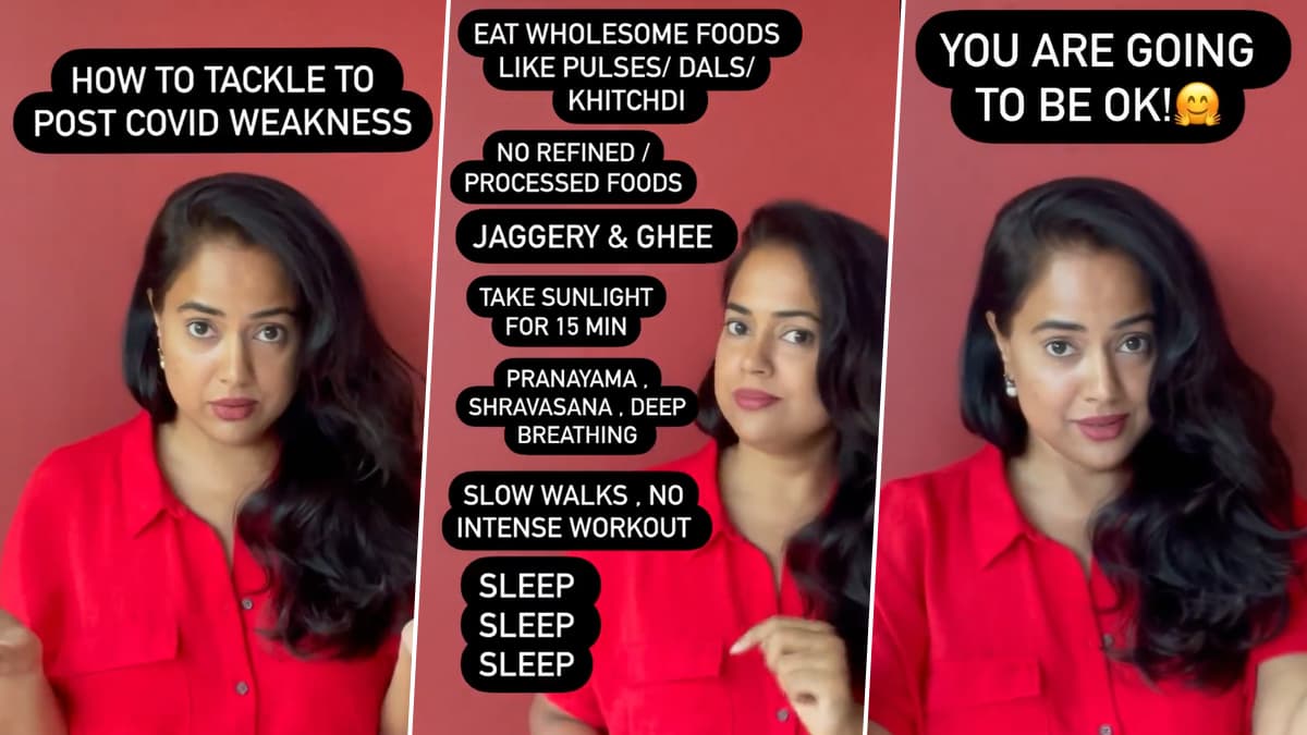 1200px x 675px - Sameera Reddy Shares Few Tips To Tackle Post-COVID 19 Weakness (Watch Video)  | ðŸŽ¥ LatestLY