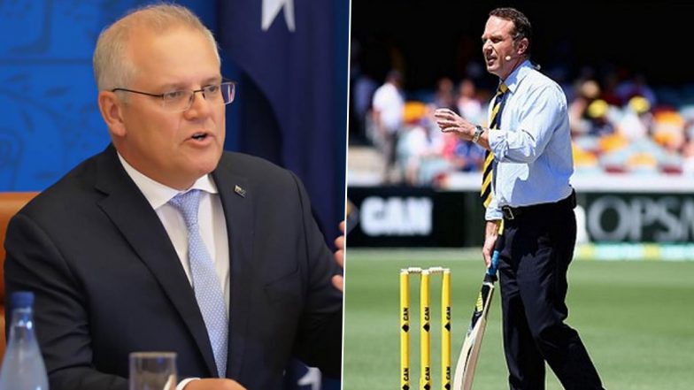 IPL Commentator Michael Slater Lambasts Australian Prime Minister Scott Morrison Again, Says ‘Come and Witness Dead Bodies on Street’